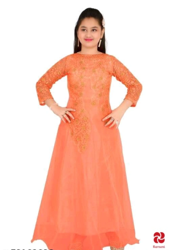 Stylish Girls Ethnic Gowns - 7 to 15 Years